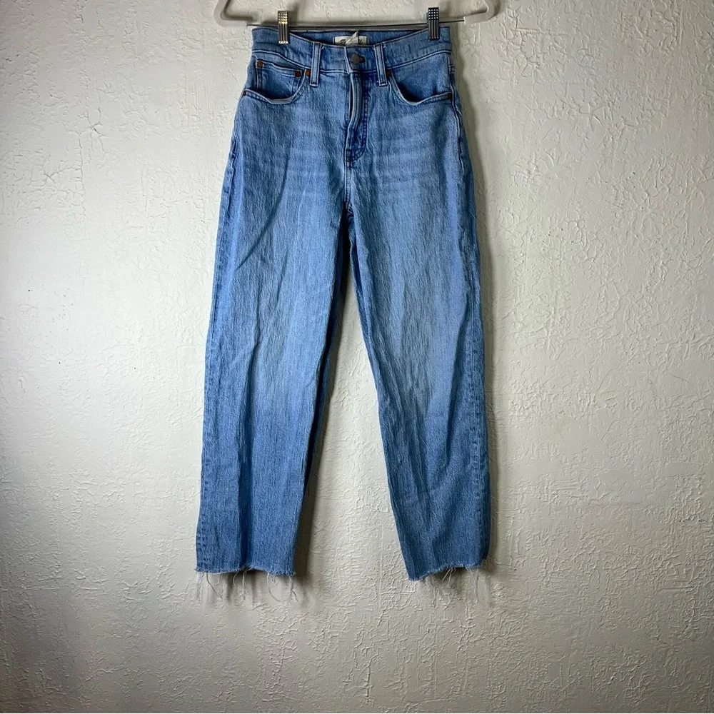 Madewell The Perfect Vintage Wide Leg Crop Jeans Altoona Wash Comfort Stretch - Picture 3 of 15